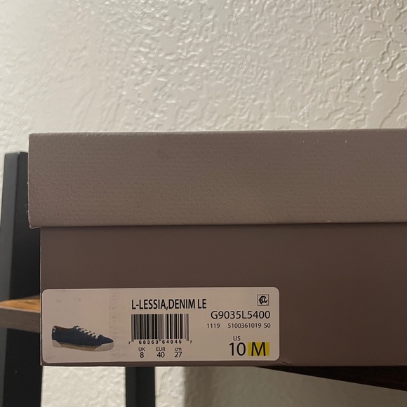 NWT/Box Franco Sarto Blue Suede Espadrille Sneaker Sz. 10 - Picture 9 of 9